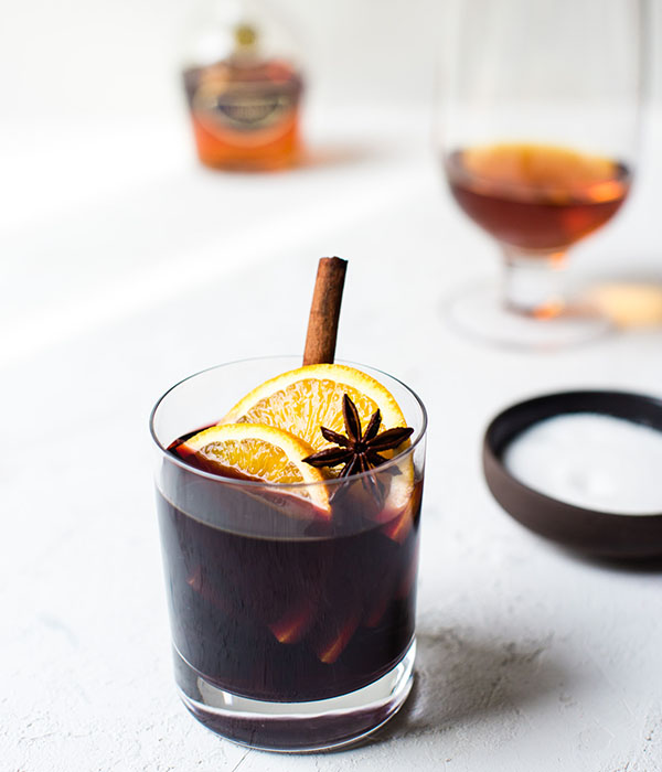 Mulled Wine in Single Glass