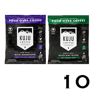 Kuju pour over coffee
