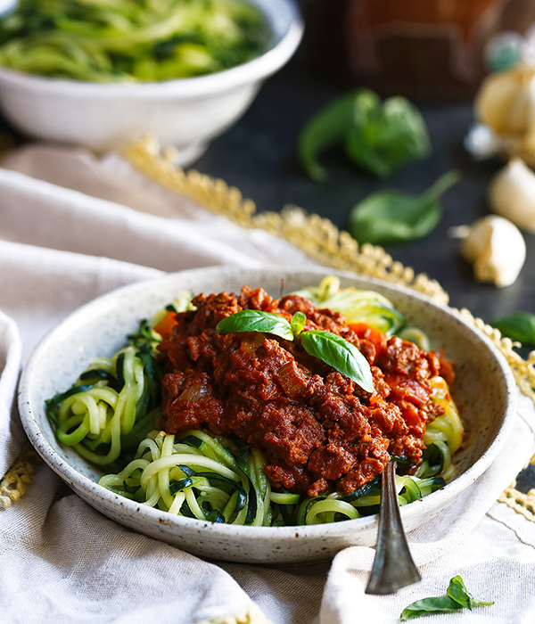Bolognese with Zoodles
