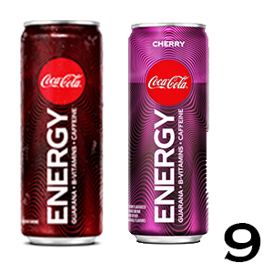 Coca cola energy drinks