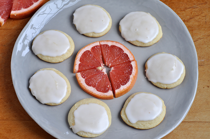 Grapefruit Ricotta Cookies