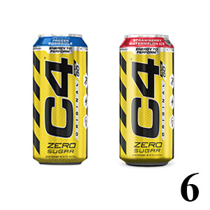 C4 Energy drinks in a can