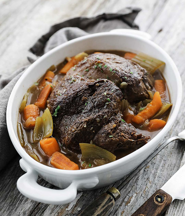 How to Braise Plated Pot Roast