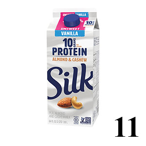 Silk protein milk