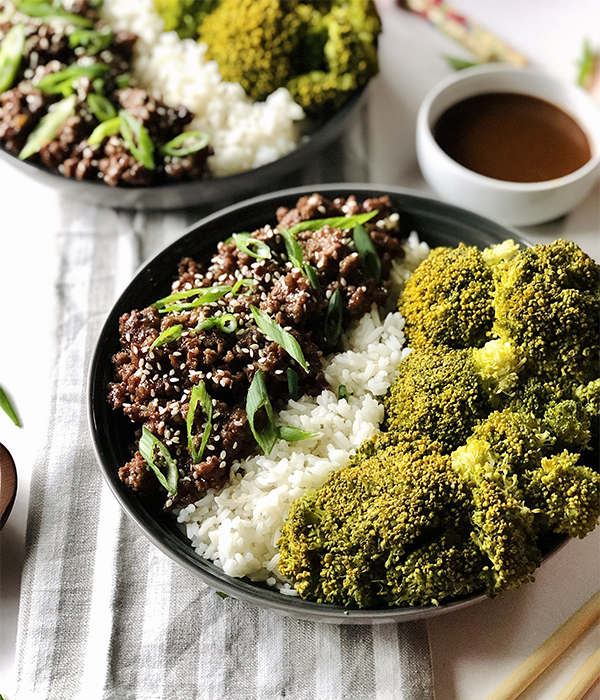 Chinese Beef and Broccoli Bowls