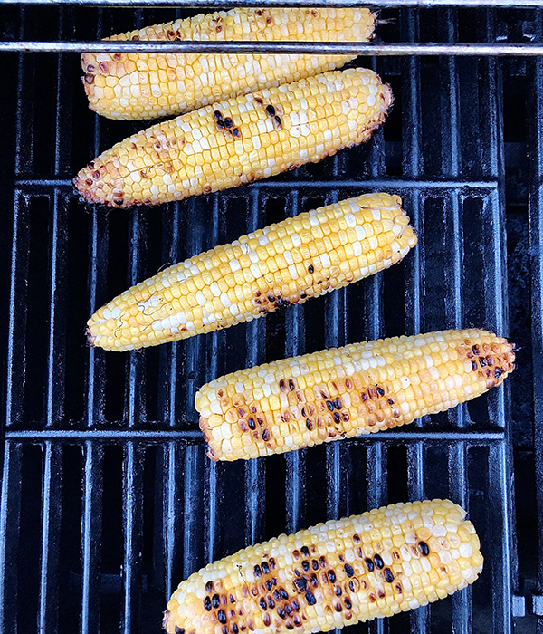 Grilled Zucchini and Corn Salad_Grilled Corn