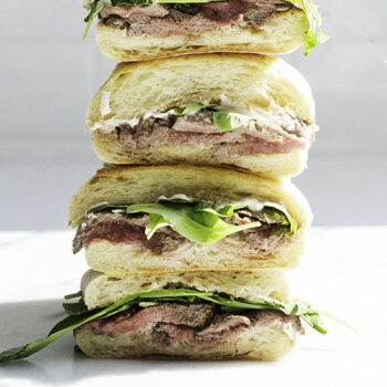 Steak Sandwiches with Horseradish Mayo