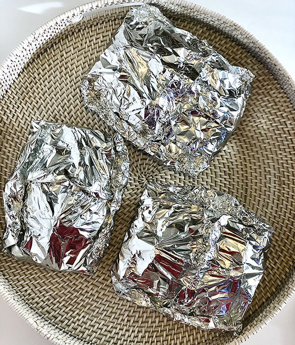 Jamaican Jerk Chicken Grill Packets Wrapped