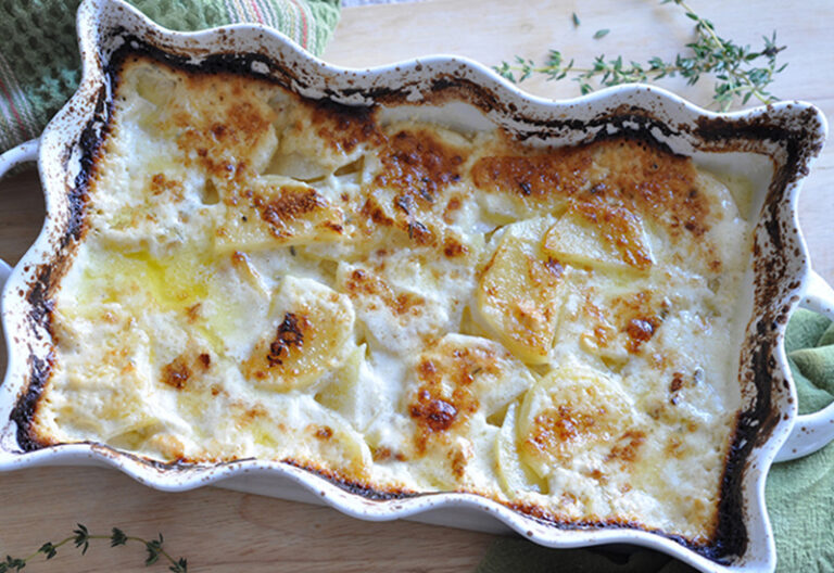 Yukon Gold Gratin with Turnip and Parsnip Heinen's Grocery Store