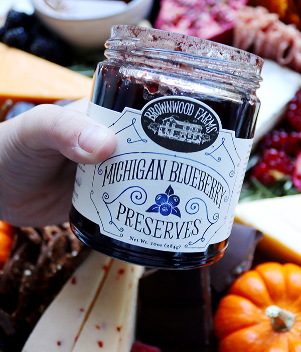 Brownwood Farms Michigan Blueberry Preserves