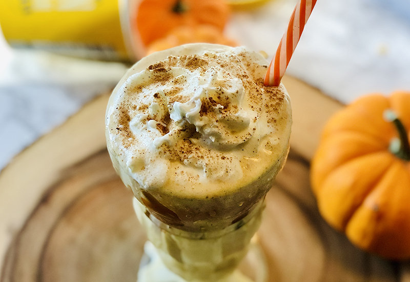 Pumpkin Spice Latte Milkshake