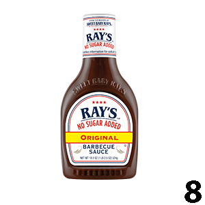 Sweet Baby Rays No Sugar Added BBQ Sauce