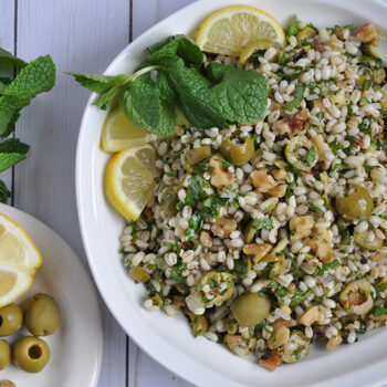 Barley Salad with Olives