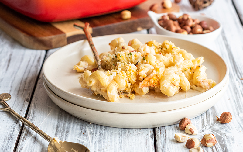 Lobster and Crab Macaroni and Cheese