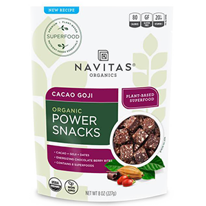 Navitas Cacao Goji Organic Power Snacks