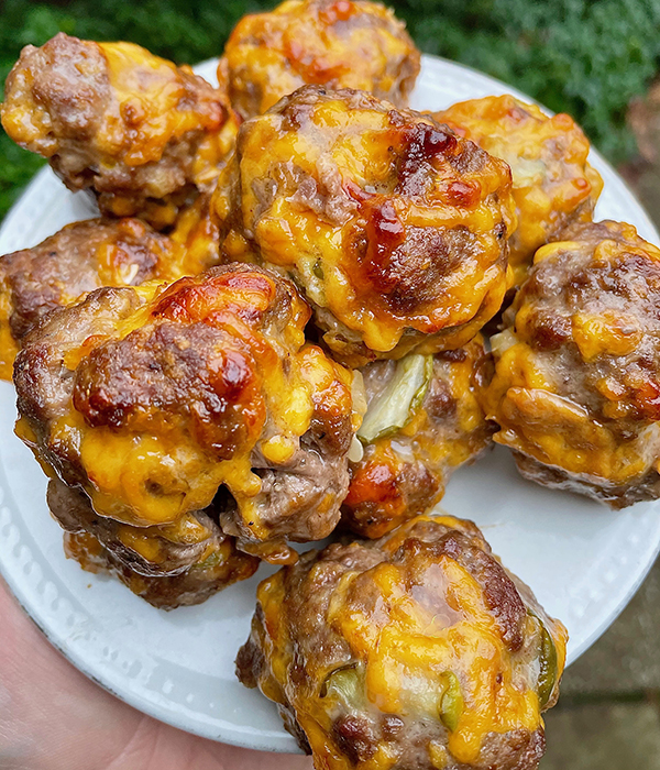 Cheeseburger Meatballs