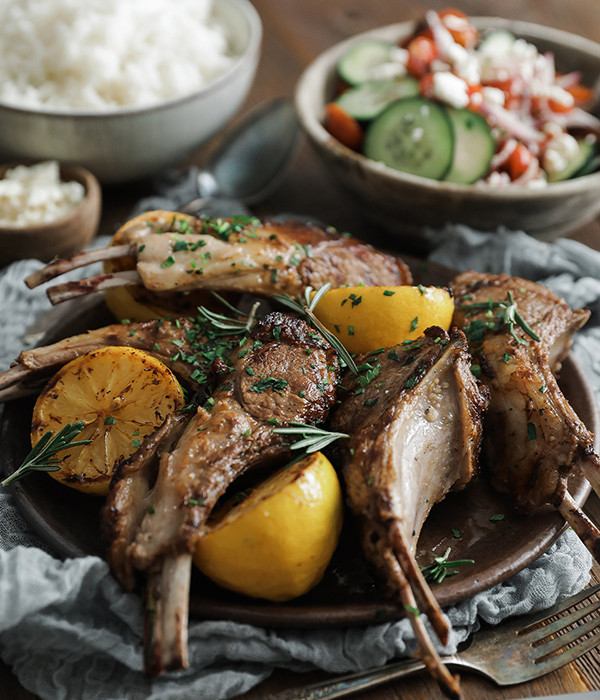 Rosemary Grilled Lamb Chops