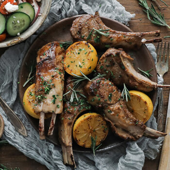 Rosemary Grilled Lamb Chops