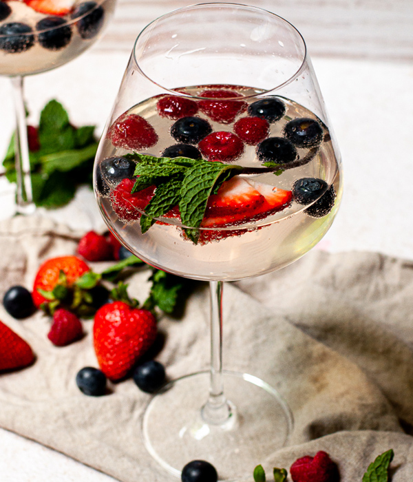 Berry Moscato Punch