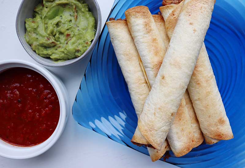 Baked Beef Taquitos