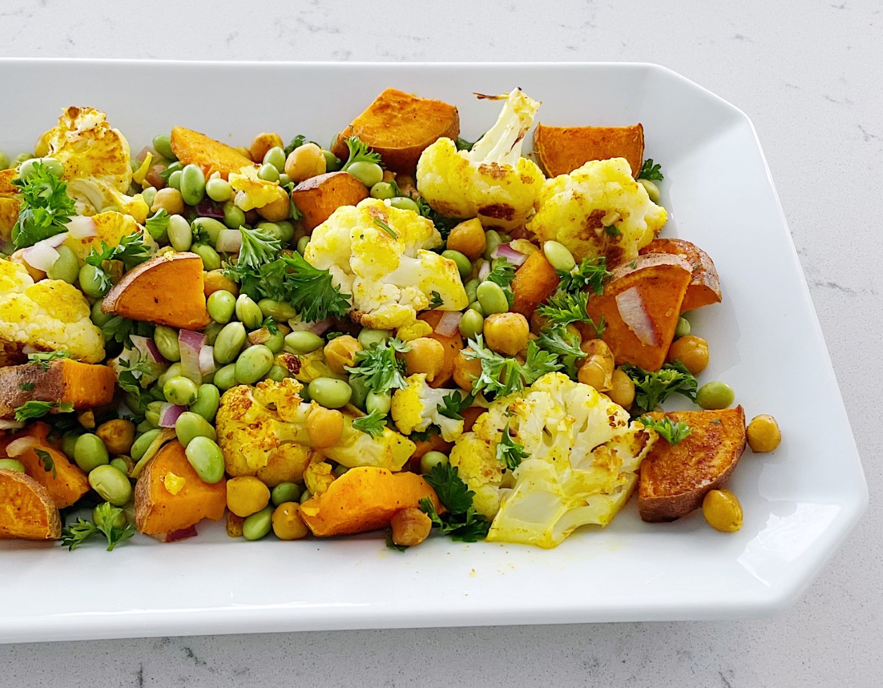 Roasted Veggies with Edamame Heinen's Grocery Store