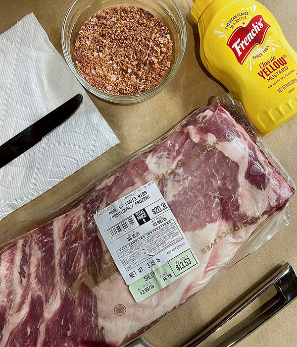 3-2-1 St. Louis-Style Ribs Ingredients
