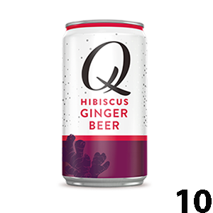 QDrinks Hibiscus Ginger Beer