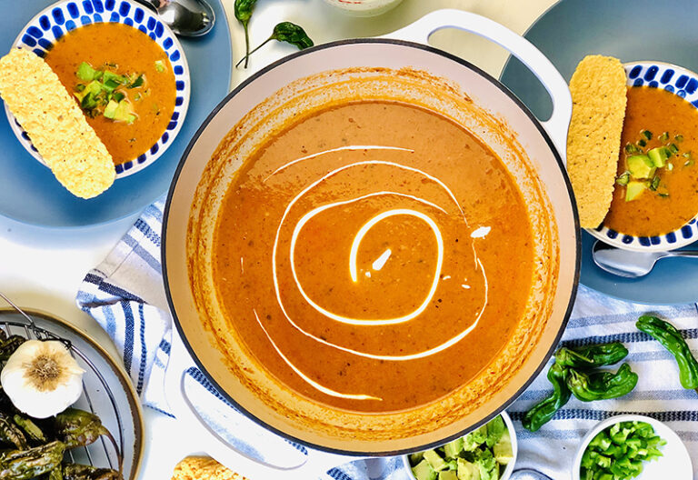 Shishito Pepper Soup Heinen's Grocery Store