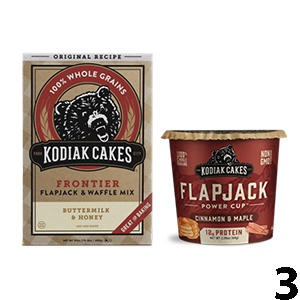 Kodiak Cakes Flapjack Cups and Flapjack Mix