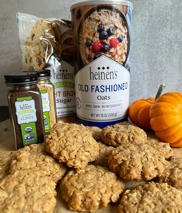 Brown Butter Chai Oatmeal Cookies