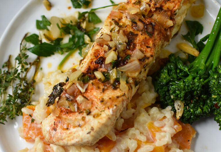 Lemon Garlic Halibut Heinen's Grocery Store