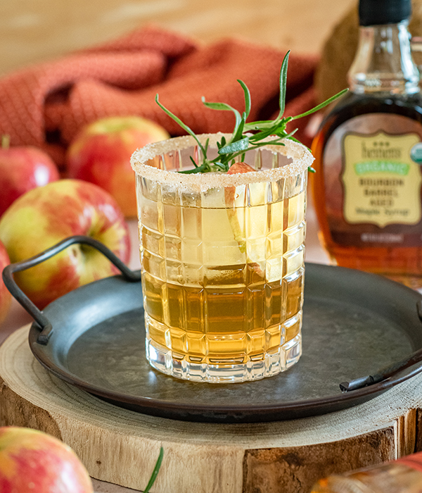 Maple Bourbon Honeycrisp Cocktail