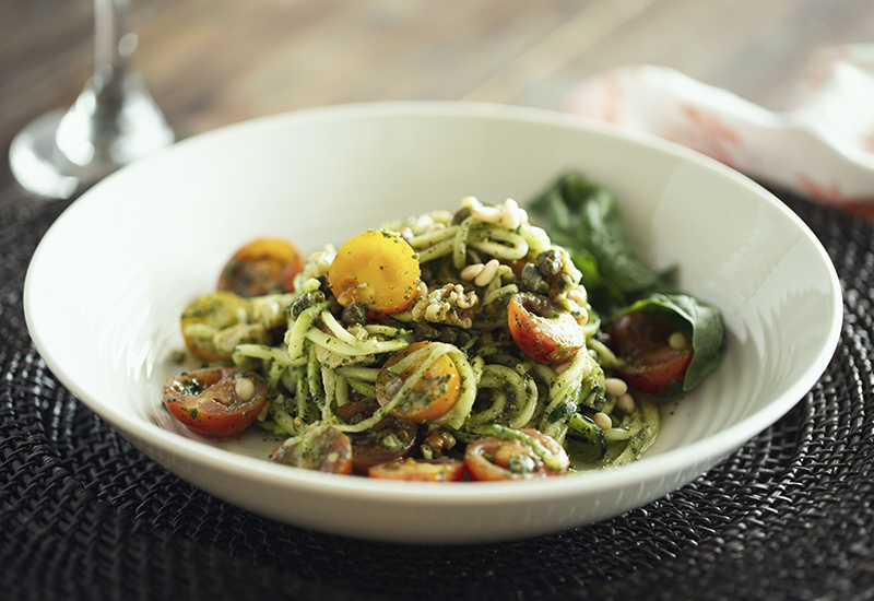 Zoodle Caprese