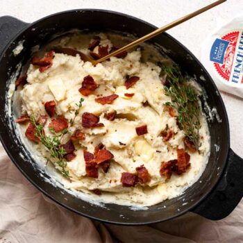 Bacon and Brie Mashed Potatoes