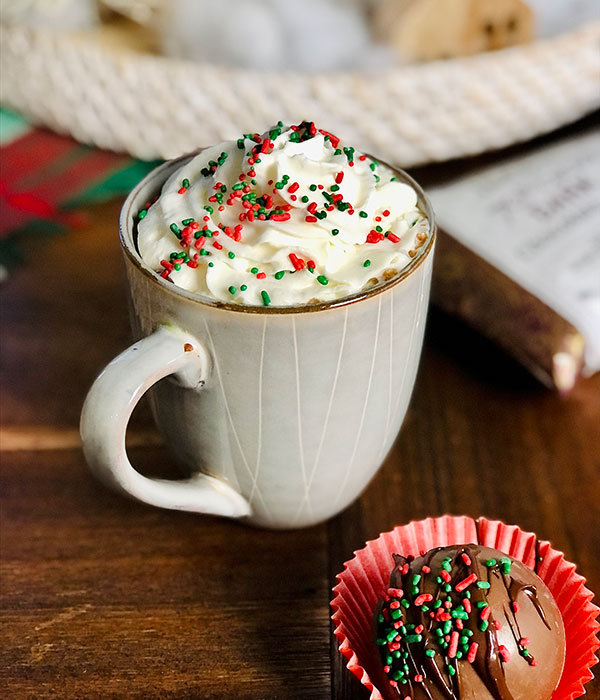 Hot Cocoa Bombs with Hot Chocolate