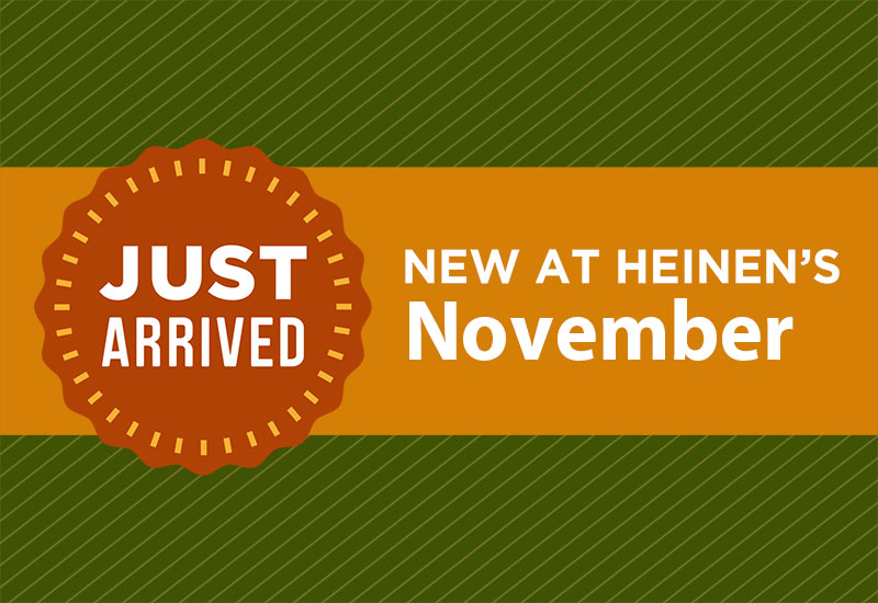 New at Heinen's: November 2021