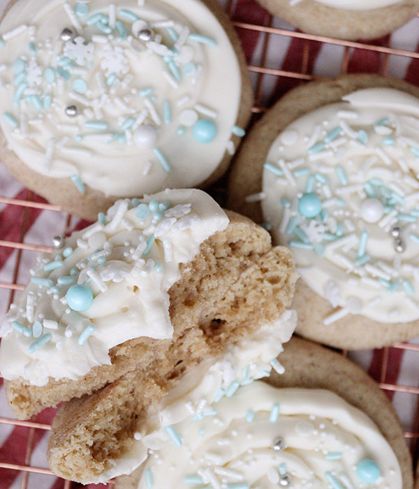 Snickerdoodle Cupcake Cookies
