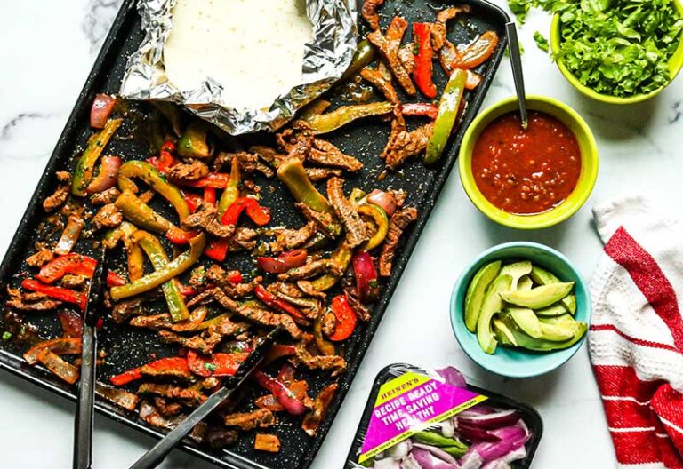 Sheet Pan Steak Fajitas Heinen's Grocery Store