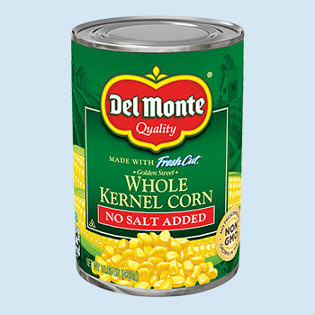 Delmonte Golden Sweet Whole Kernal Corn No Salt Added