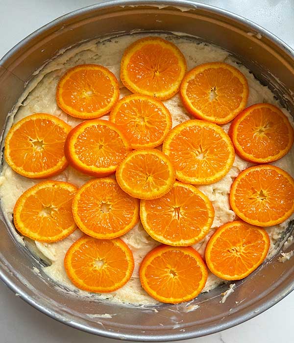 Tangerine Citrus Coffee Cake