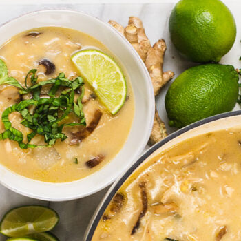 Chicken Coconut Lime Soup