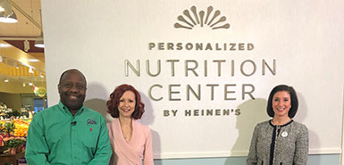 Kenny Crumpton at the Personalized Nutrition Center