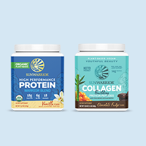 Sunwarrior Collagen Building Protein Peptides and Plant Protein Powders