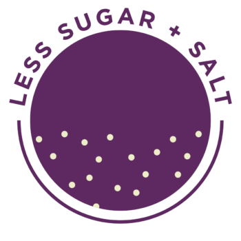 Less Sugar and Sodium Logo