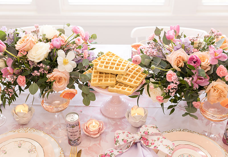 Mother's Day Waffle Bar Brunch
