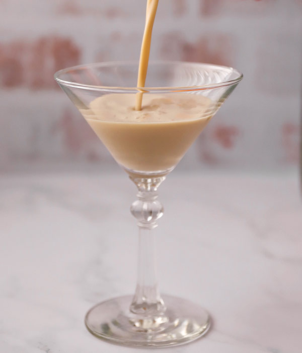 Martini with Coffee Creamer
