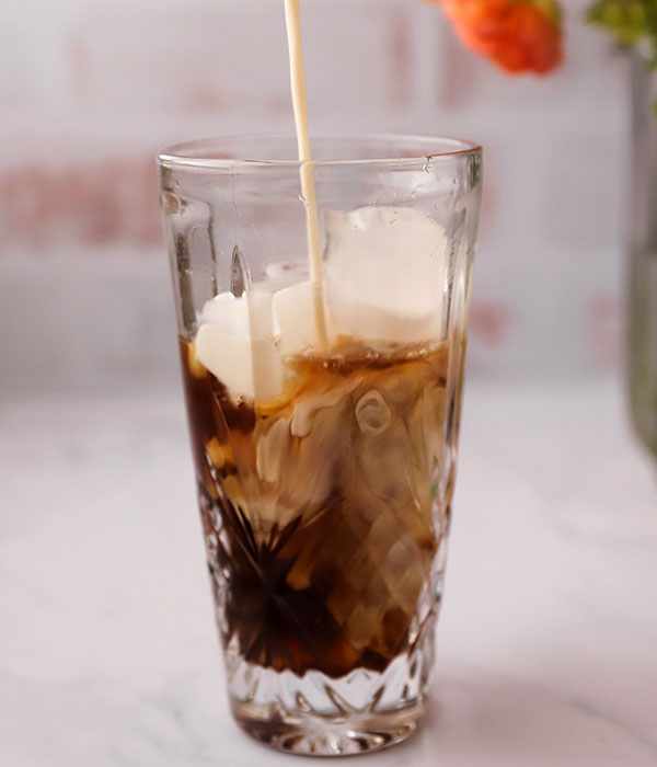 White Russian with Coffee Creamer