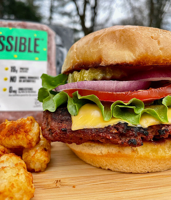 Impossible Fast Food Burger