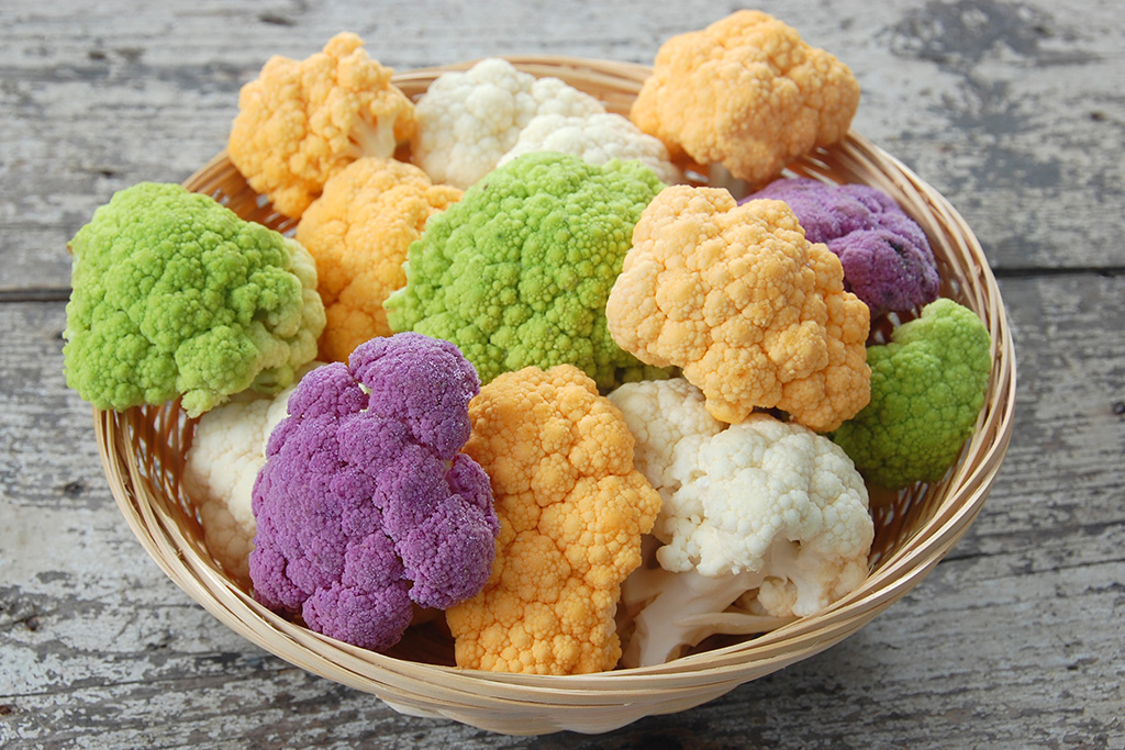 colorful cauliflower