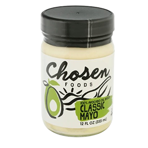 A Jar of Chosen Foods Avocado Oil Mayo